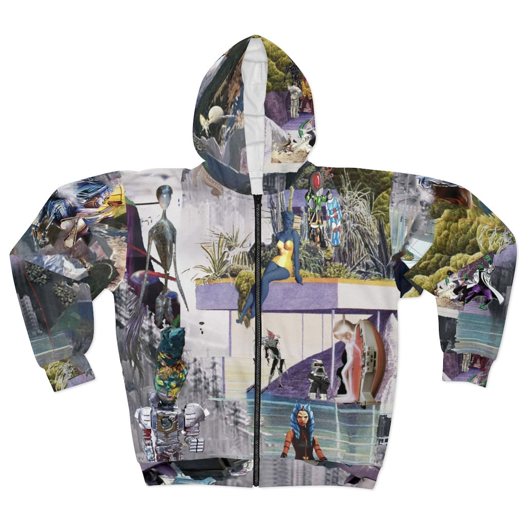 Sci-fi Life Unisex Zip Hoodie