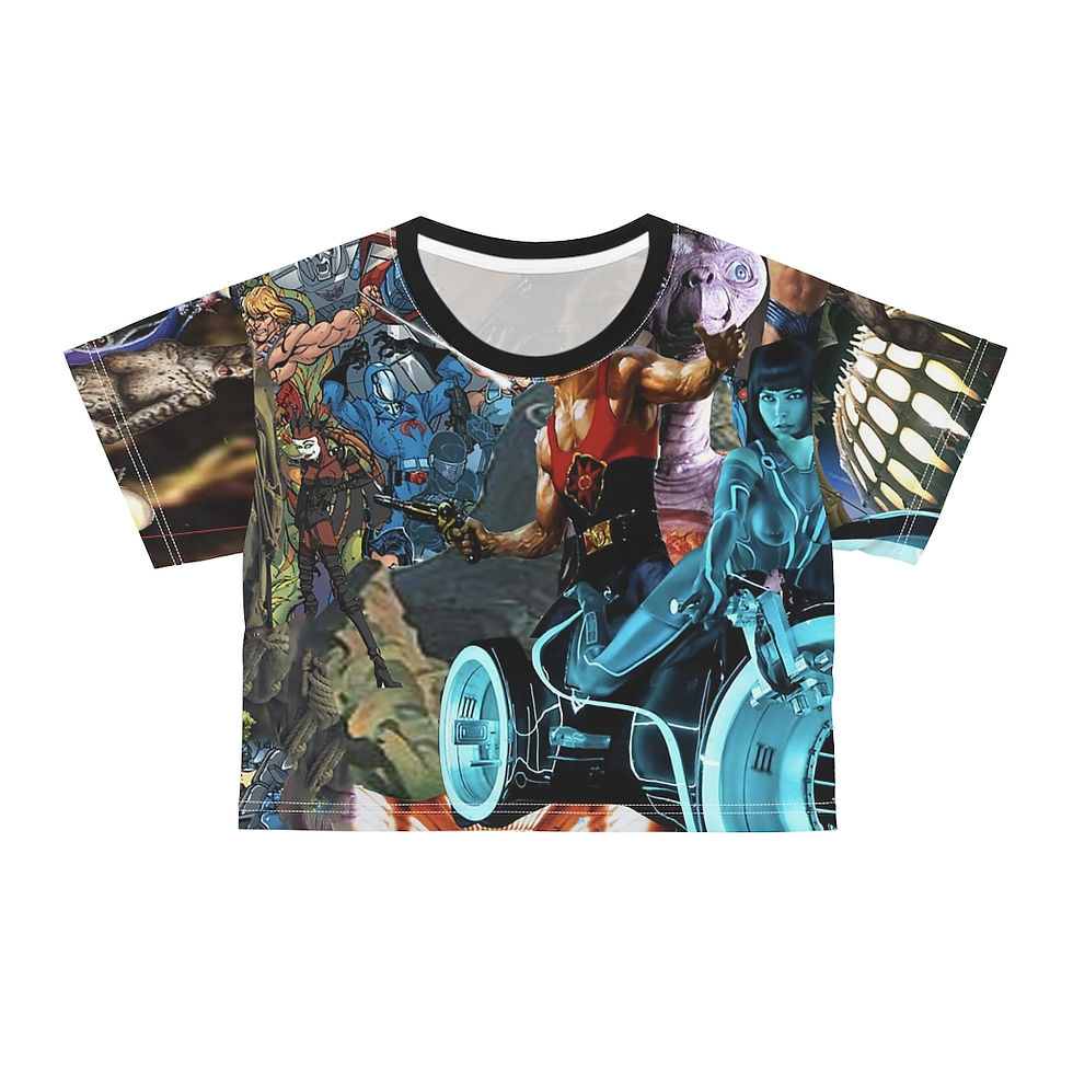 Thumbnail: Sci-Fi Whirlwind crop Tee
