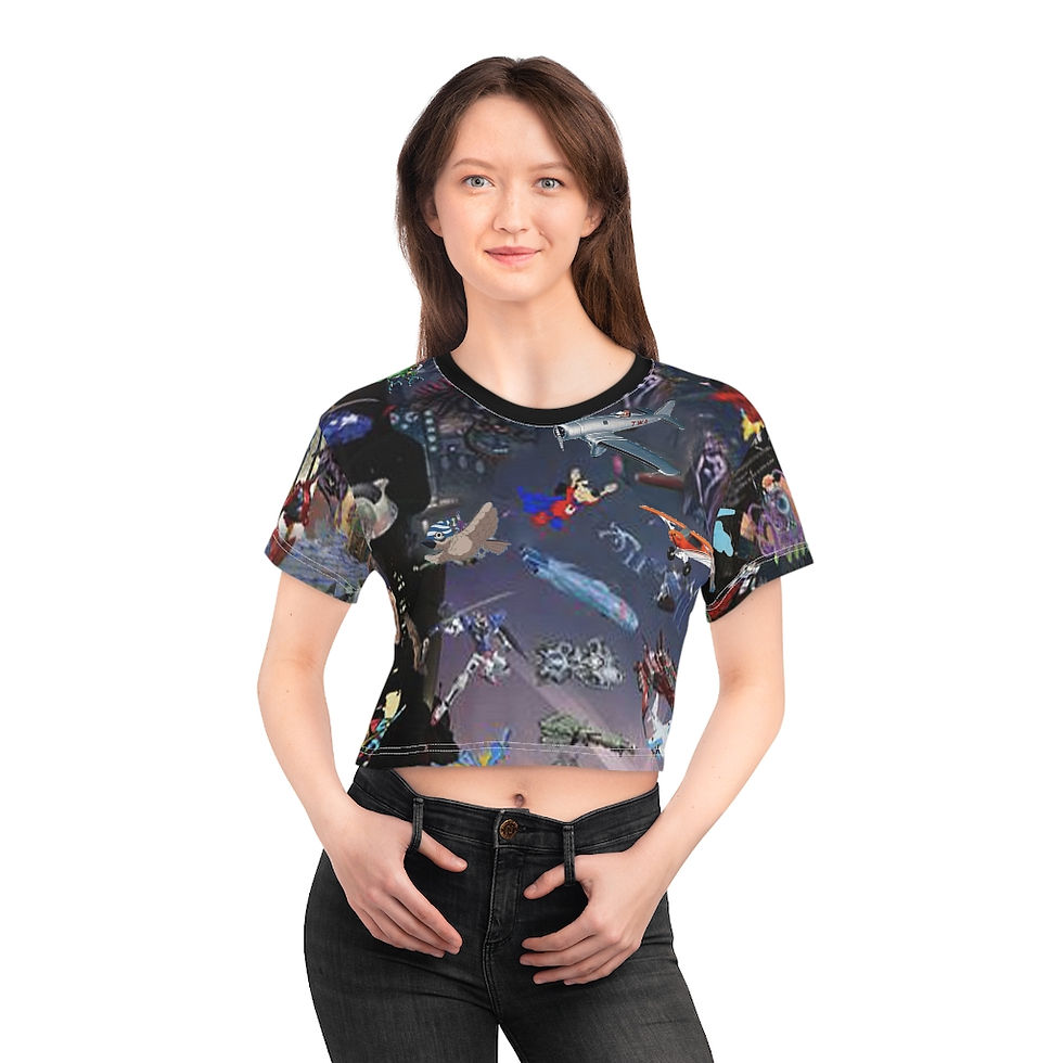 Thumbnail: Future of Air Travel  Crop Tee