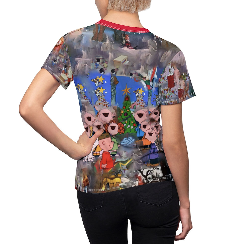 Thumbnail: Christmas Caroling Women's  Cut & Sew Tee
