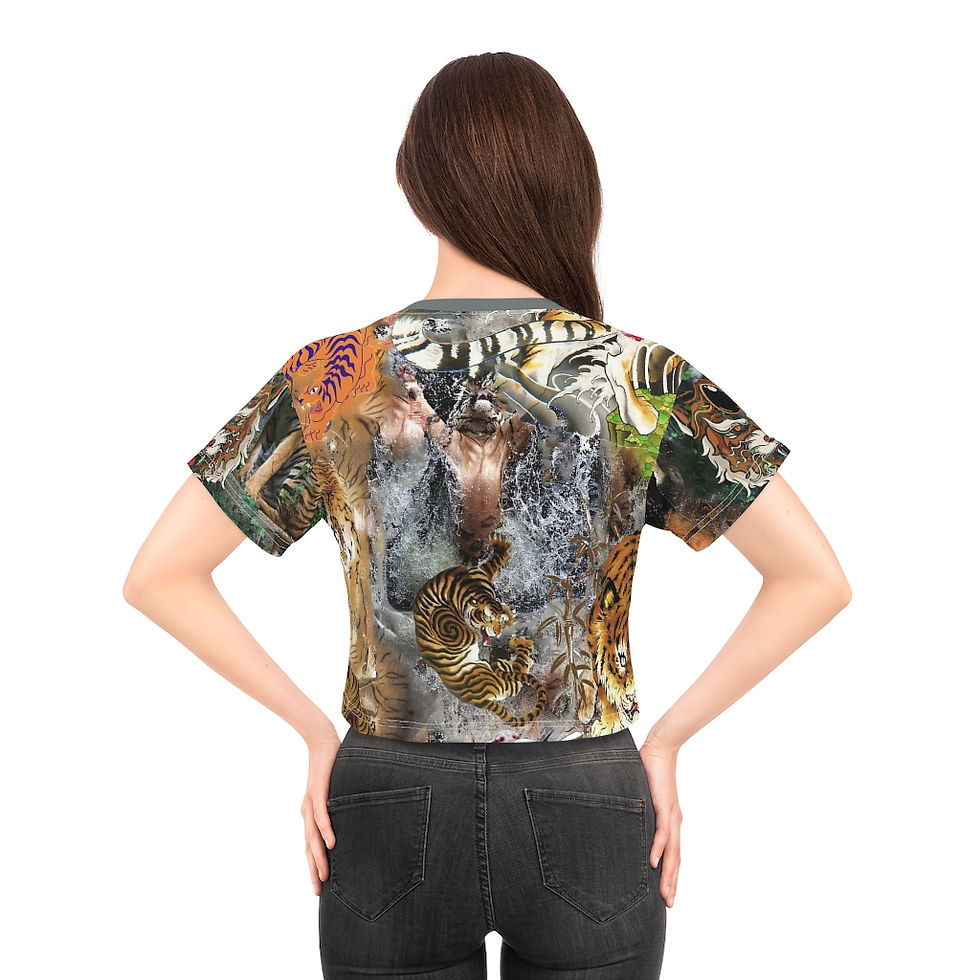 Thumbnail: Tiger world Crop Tee
