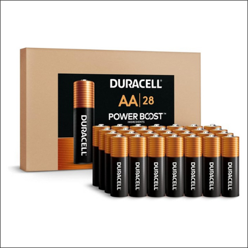 Duracell Coppertop AA Batteries 28 Count