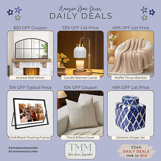 06-18-25 Amazon Home Decor Daily Deals Instagram post