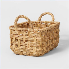 rectangular twisted open weave basket brightroom target