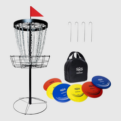 Portable Disc Golf Set