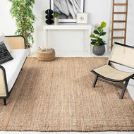 Jute Natural Fiber Rectangular Area Rug