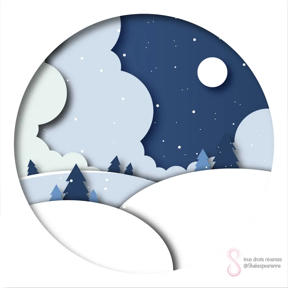 Illustration hivernal
