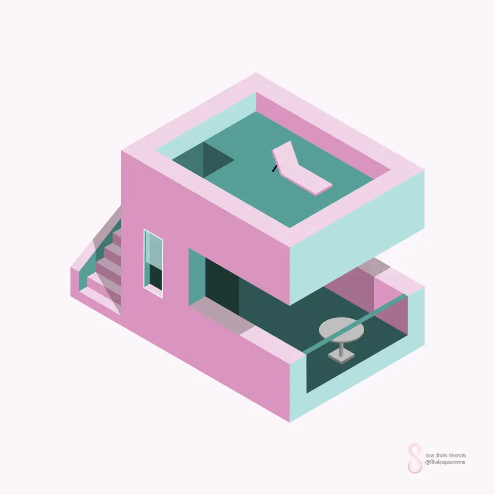 Maison en 3D