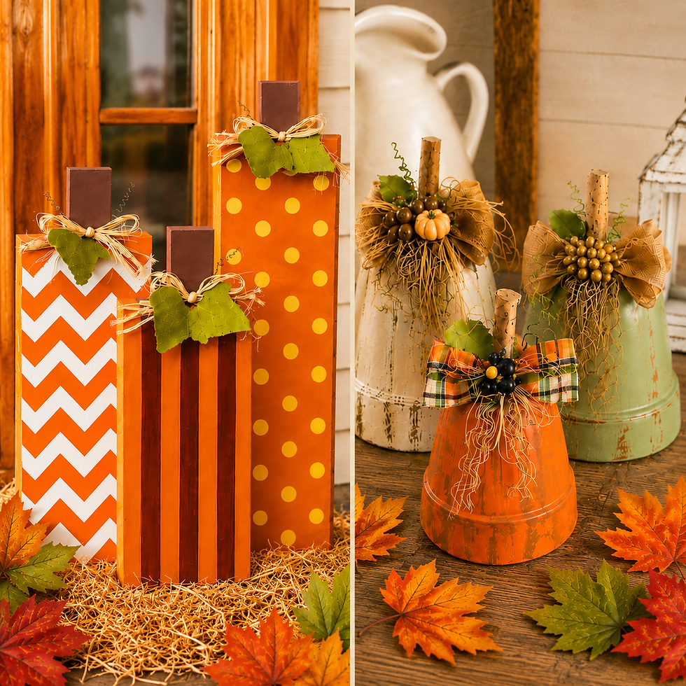 Cute Pumpkin Crafts
