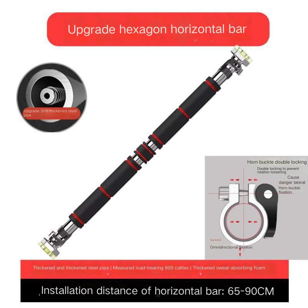 Telescopic Doorway Pull Up Bar Non-Slip Chin-Up Fitness Equipment Adjustable Hom