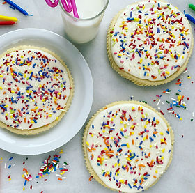 Confetti sugar cookies