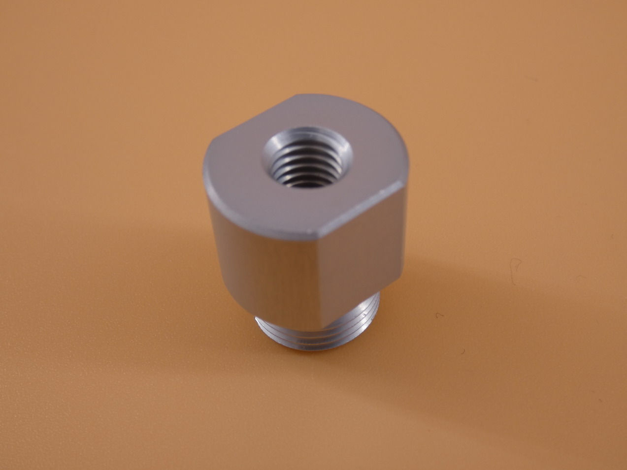 Adapter zwei verschiedener Gewinde Aluminium-Adapter