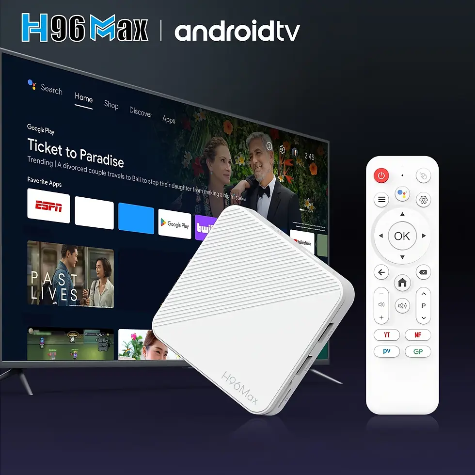Thumbnail: H96 MAX H313 Smart TV Box Android 14