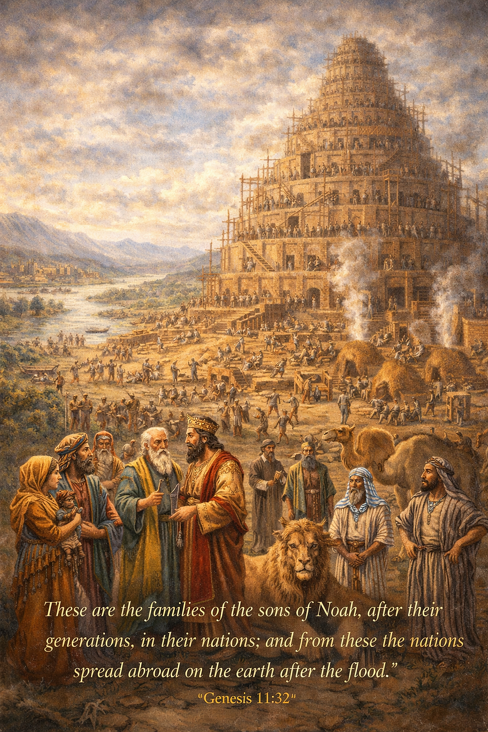 Construction of the Tower of Babel