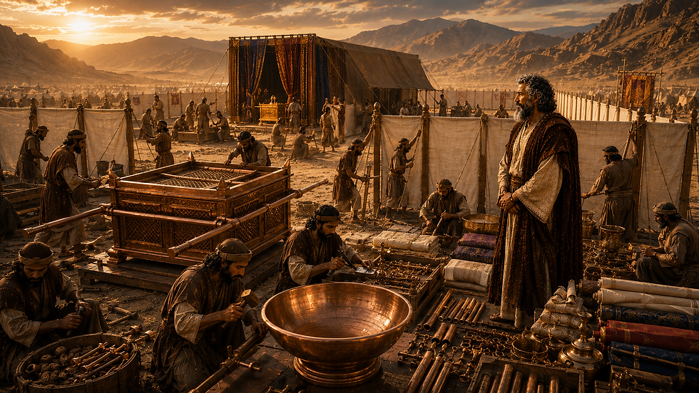 Exodus 38 Explained - The Altar, the Basin, and the Cost of Worship