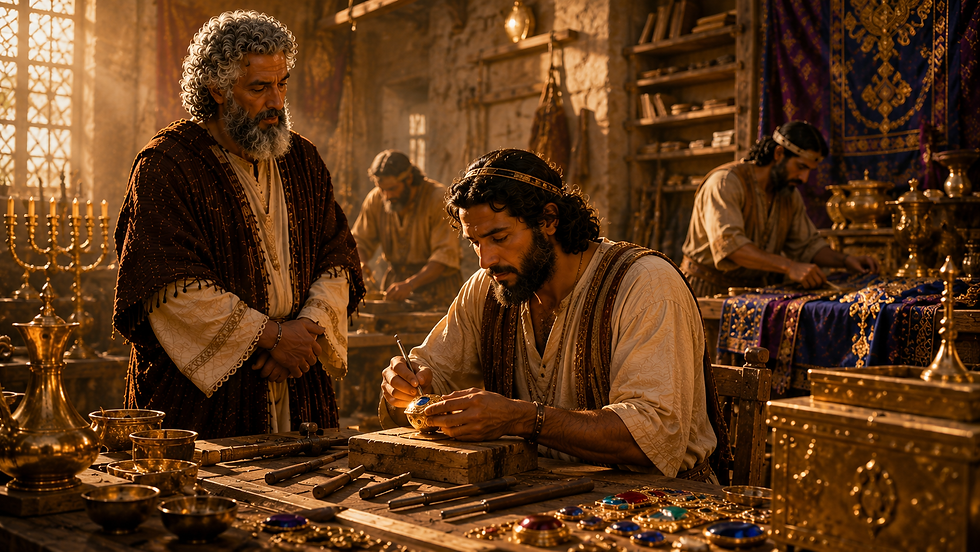 Exodus 31 Explained - Spirit-Filled Craftsmen and the Sabbath Sign