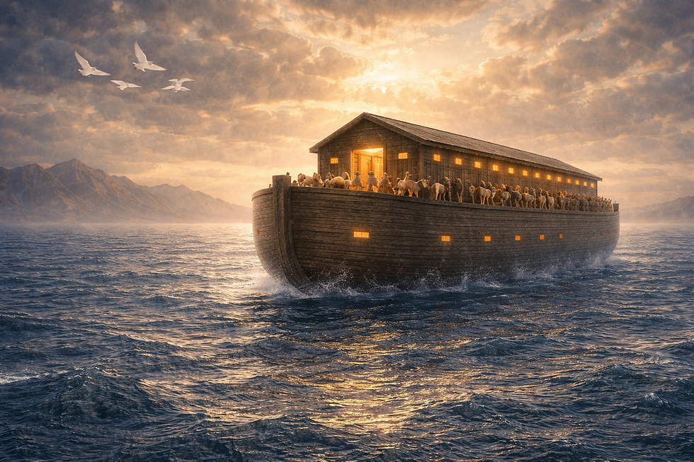 Genesis 7 Explained - The Flood Begins and the Ark