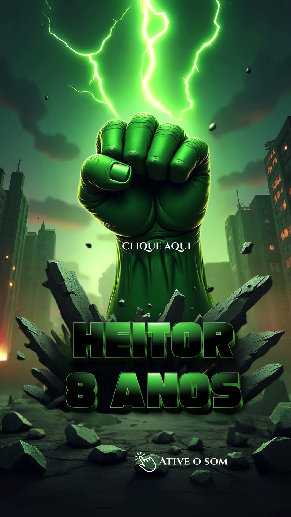 Convite cinematográfico Hulk