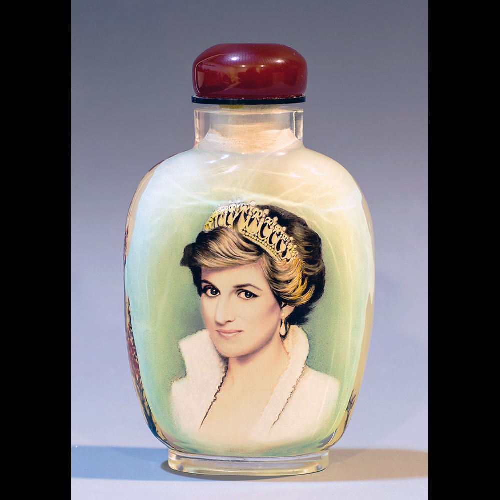 Painted Snuff Bottles Princess Diana