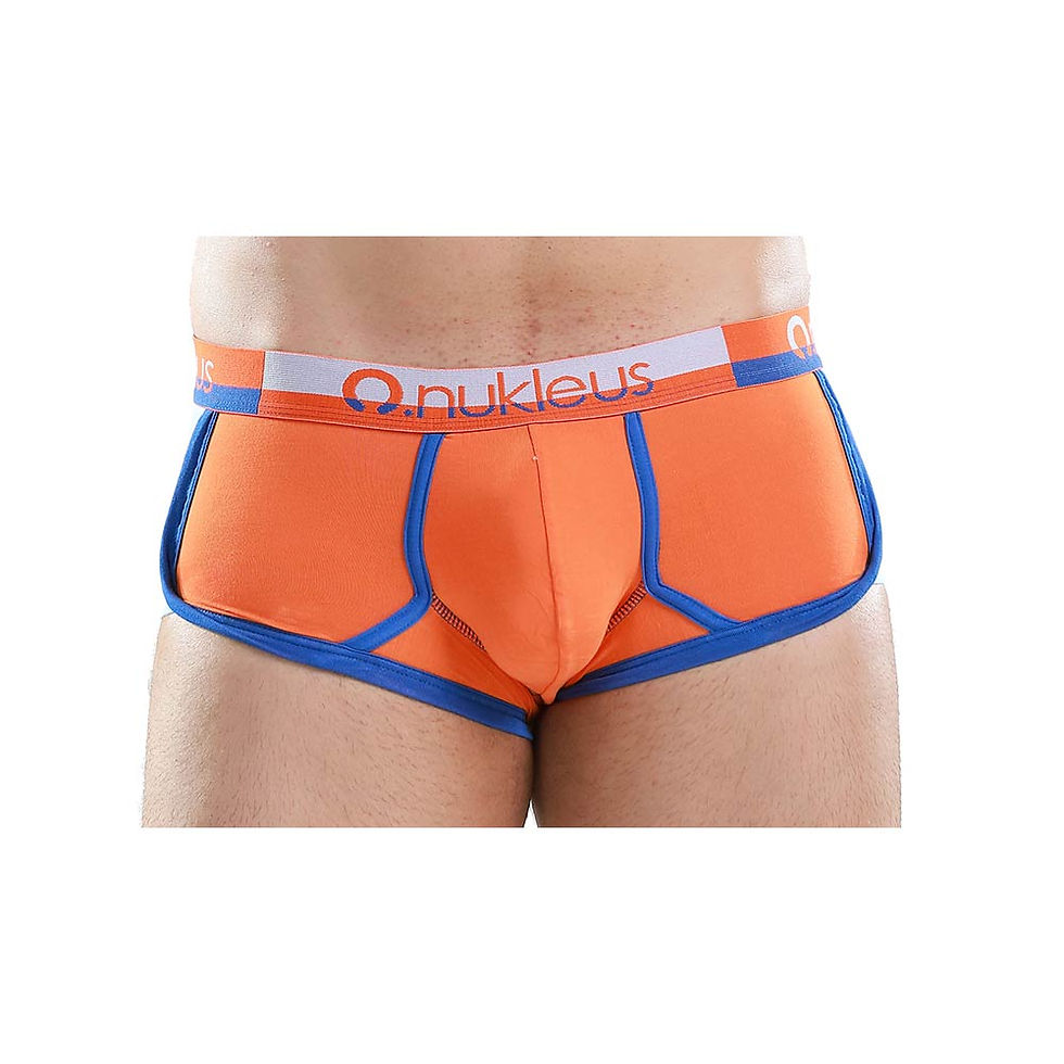 Thumbnail: 2x Top Quality Men's Organic Fashion Underwear Shorty Briefs Eco-Friendly Bamboo