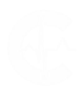 Logo cardiologia MX blanco