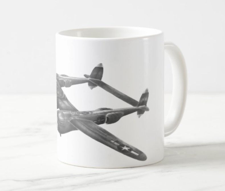 Thumbnail: P-38 Lightning Coffee Mug