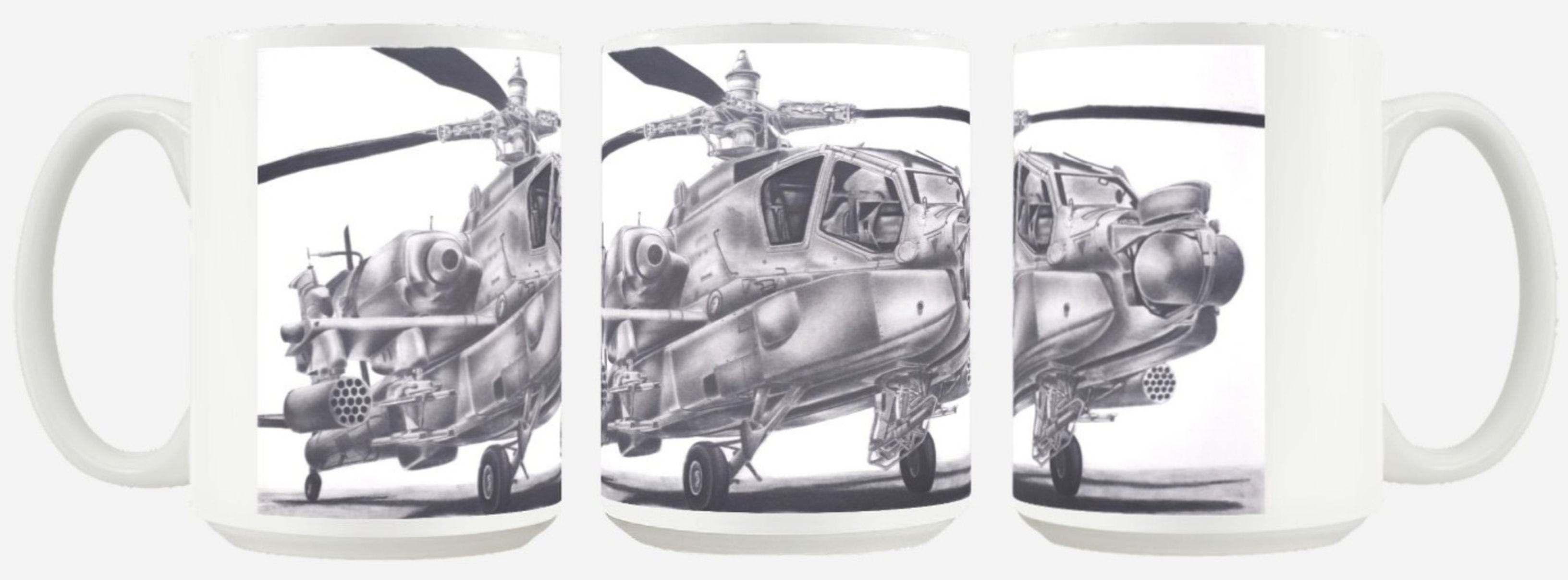 AH-64 Apache Coffee Mug