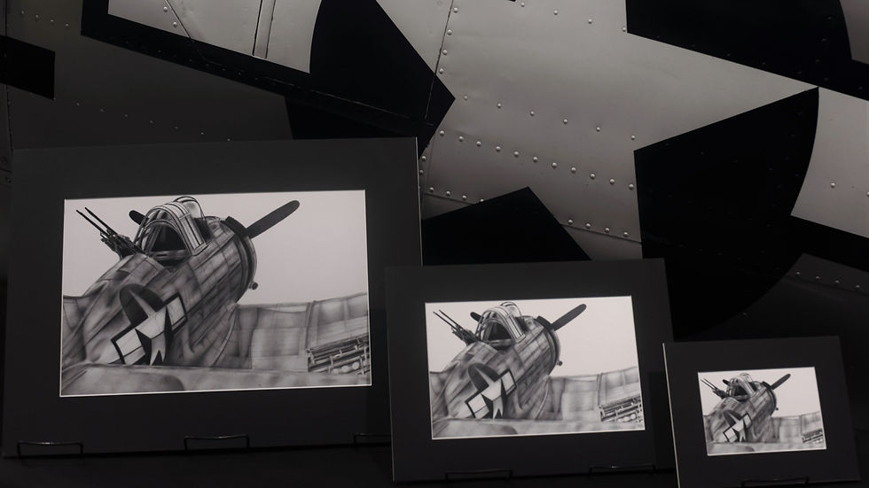 SBD Dauntless "Slow But Deadly" Black Mat Board