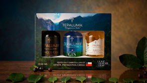 Tepaluma presents its new Mini Trio: a premium collection that brings together the spirit of Patagonia in three unique spirits.