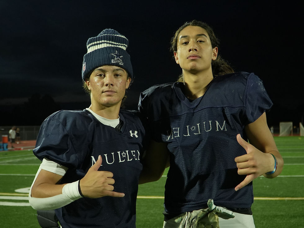 Mullen Mustangs Freshman Standouts Koa Dietrich and Troy Mailo Bringing New Energy to the Program
