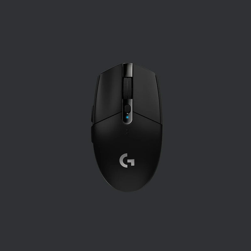 थंबनेल: Logitech G304 LIGHTSPEED Wireless Gaming Mouse | Hero Sensor, 12,000 DPI