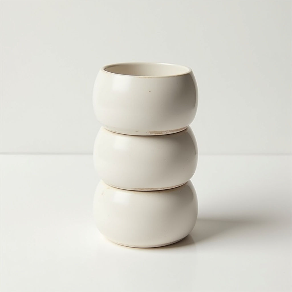 Matte Glazed Totem