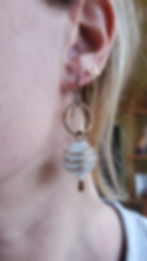Thumbnail: Lattice Be Happy Earrings