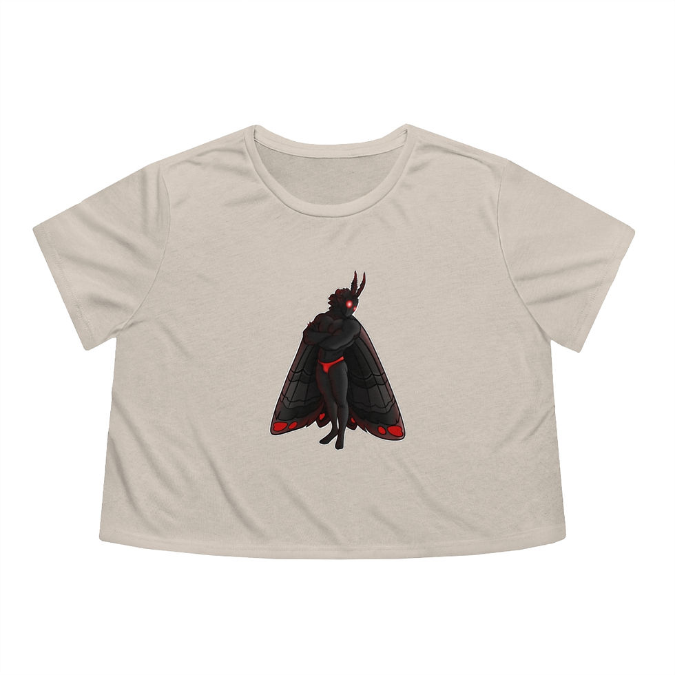 NSFW Mothman | Women's Cropped Tee
