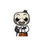 Thumbnail: SFW Art the Clown - Trick o Treat | Transparent Outdoor Stickers, Die-Cut