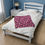 Thumbnail: Killer Flirts | Velveteen Plush Blanket - Pink