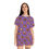 Thumbnail: SFW Killer Trick o Treats | Women's Short Pajama Set (AOP) - Light Purple