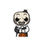 Thumbnail: SFW Art the Clown - Trick o Treat | Transparent Outdoor Stickers, Die-Cut