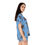 Thumbnail: Killers NSFW | Women's Short Pajama Set (AOP) - Light Blue