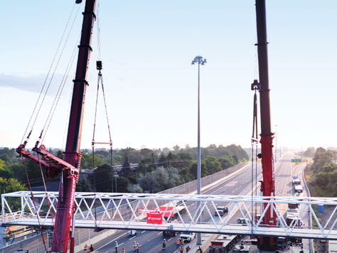 Engineering Community Connections: Highway 7/8 Pedestrian and Cycling Bridge