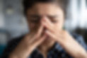 Sick frustrated sad young indian woman in pain cope with headache, eye strain emotional