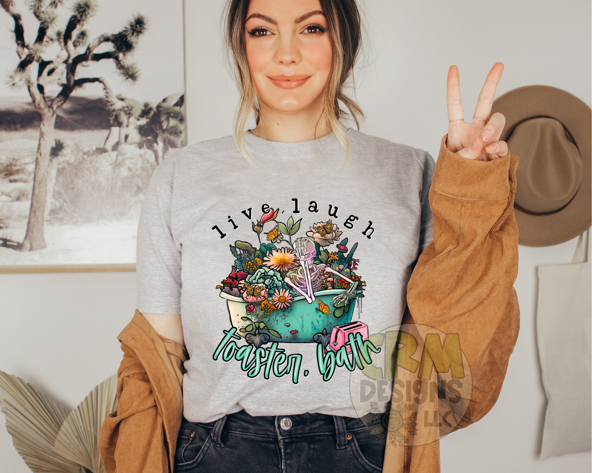 Live Laugh Toaster Bath