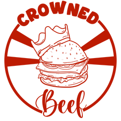 Crowned Beef Logo Design - Instagram