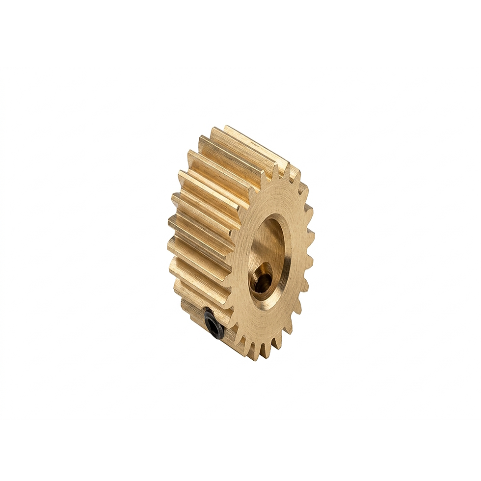 Miniatura: M2911 Engrane Impulsor Titan 22T 5x12x9mm Laton