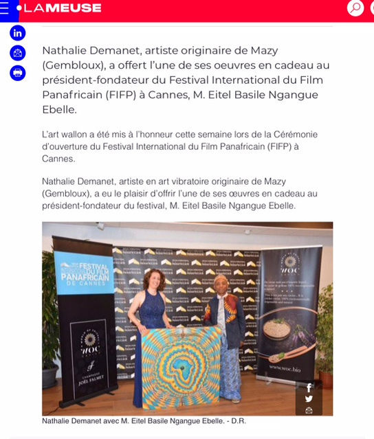 Festival-panafricaine-cannes-nathalie-demanet-artiste-peintre-belge