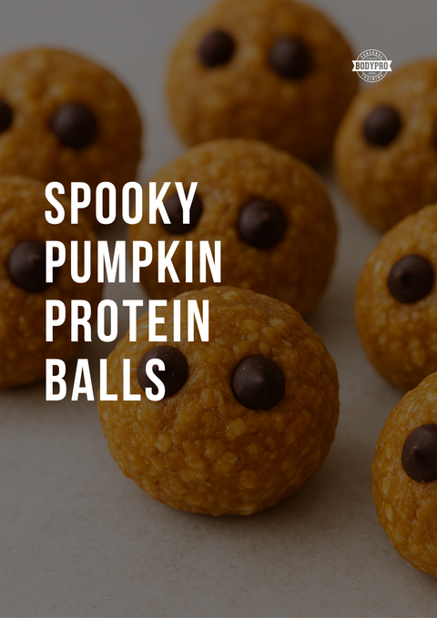 Spooky Pumpkin Protein Balls