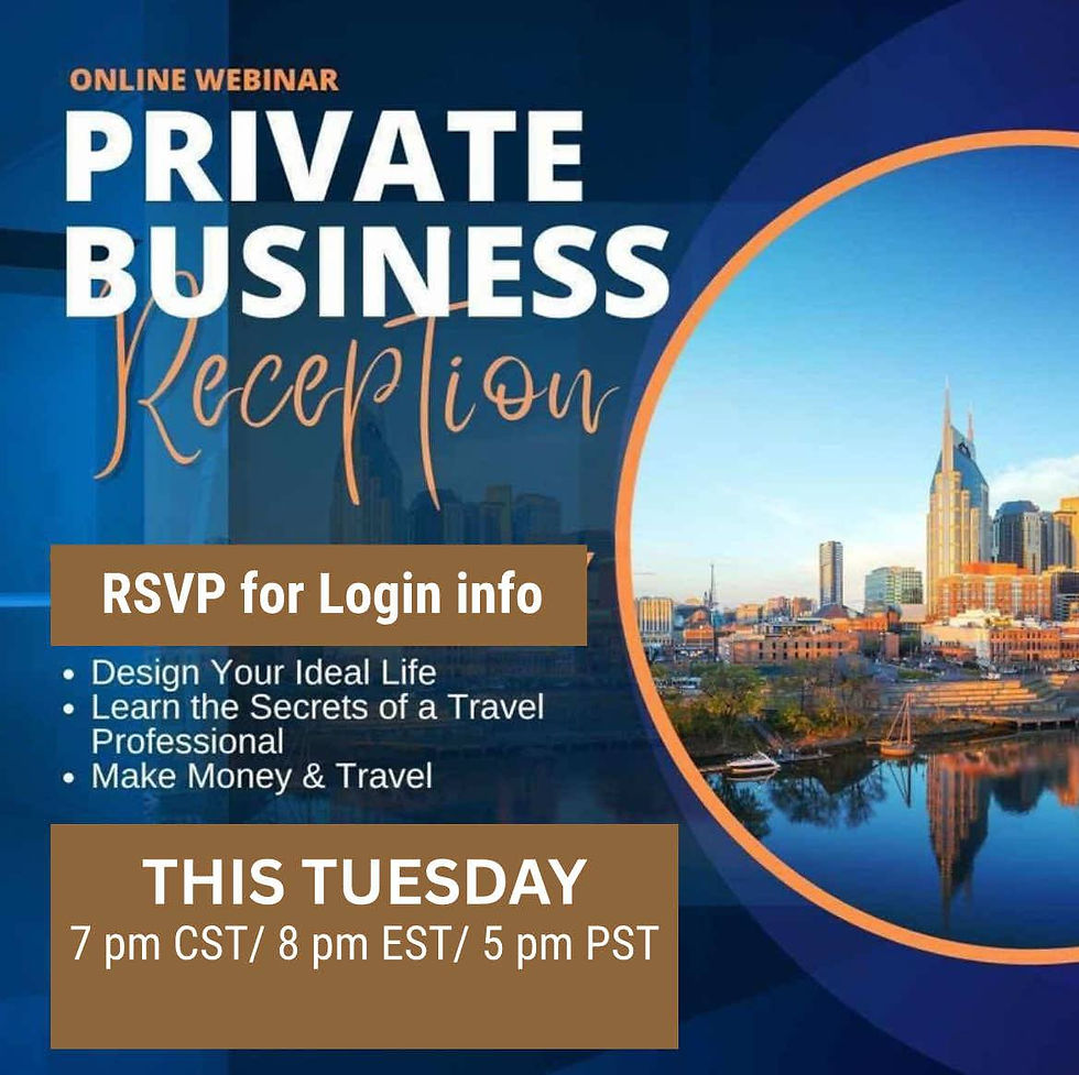 Private Business Reception
