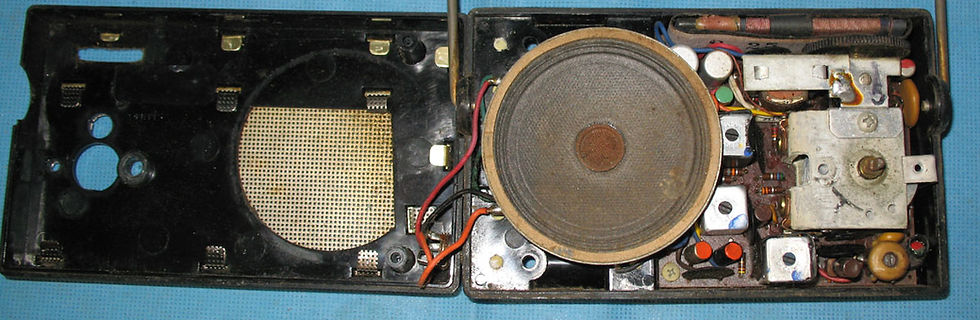 Thumbnail: Admiral 801 transistor AM radio