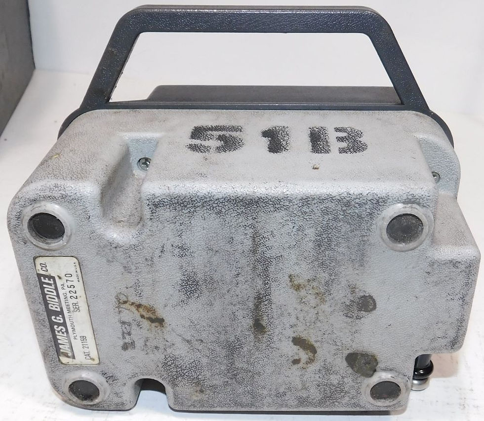 Thumbnail: James G Biddle 21159 Major Megger Tester