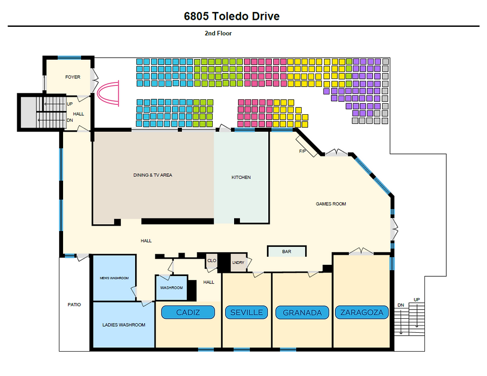 Formal Seating Setup
